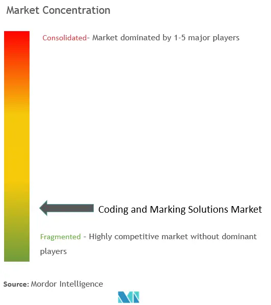 Coding and Marking Solutions Market Concentration