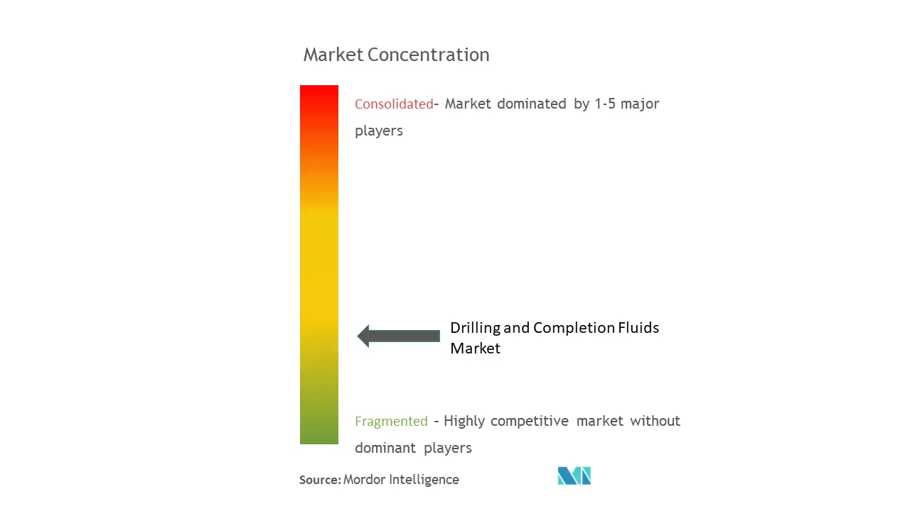 Drilling and Completion Fluids Market Concentration