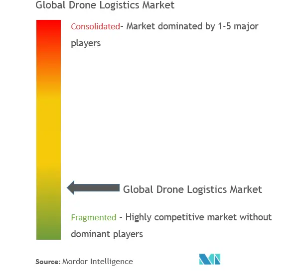Drone Logistics Market Concentration