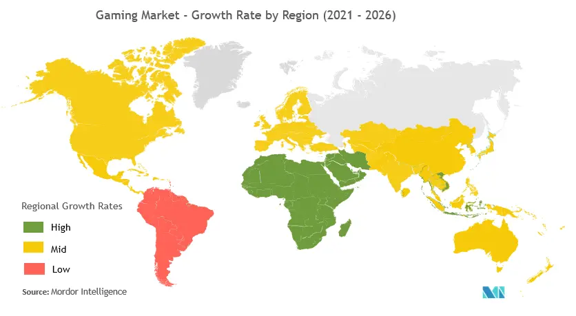 Global Gaming Market 2021 26 Industry Share Size Growth Mordor Intelligence