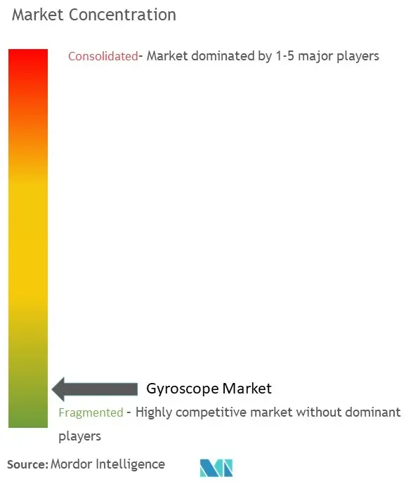 Gyroscopes Market Concentration