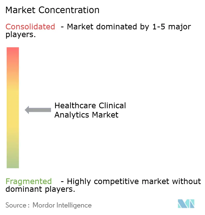 Healthcare Clinical Analytics Market Concentration Healthcare Clinical Analytics Market Concentration