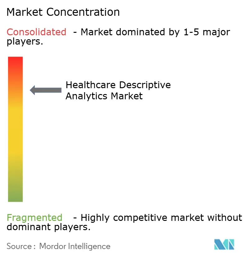 Healthcare Descriptive Analytics Market Concentration