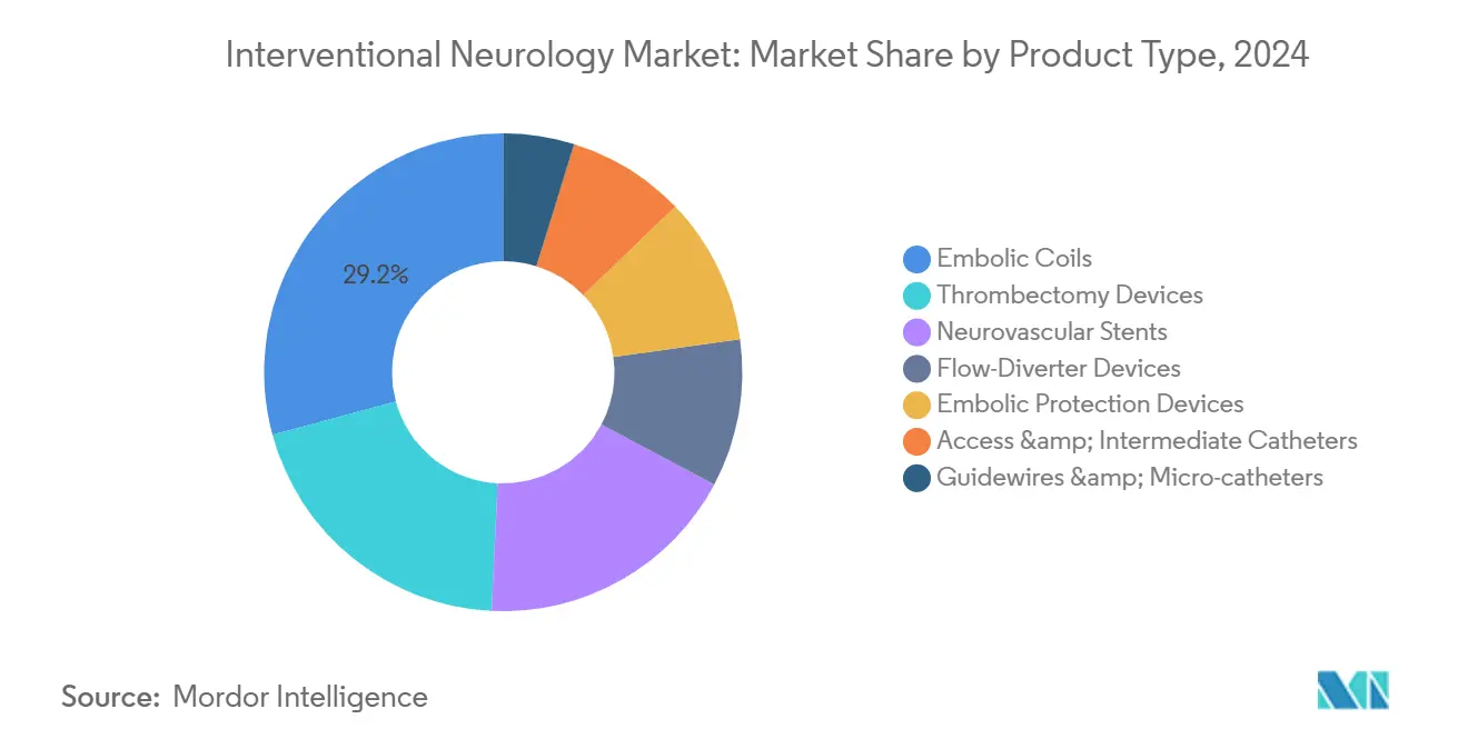 Interventional Neurology Market: Market Share by Product Type