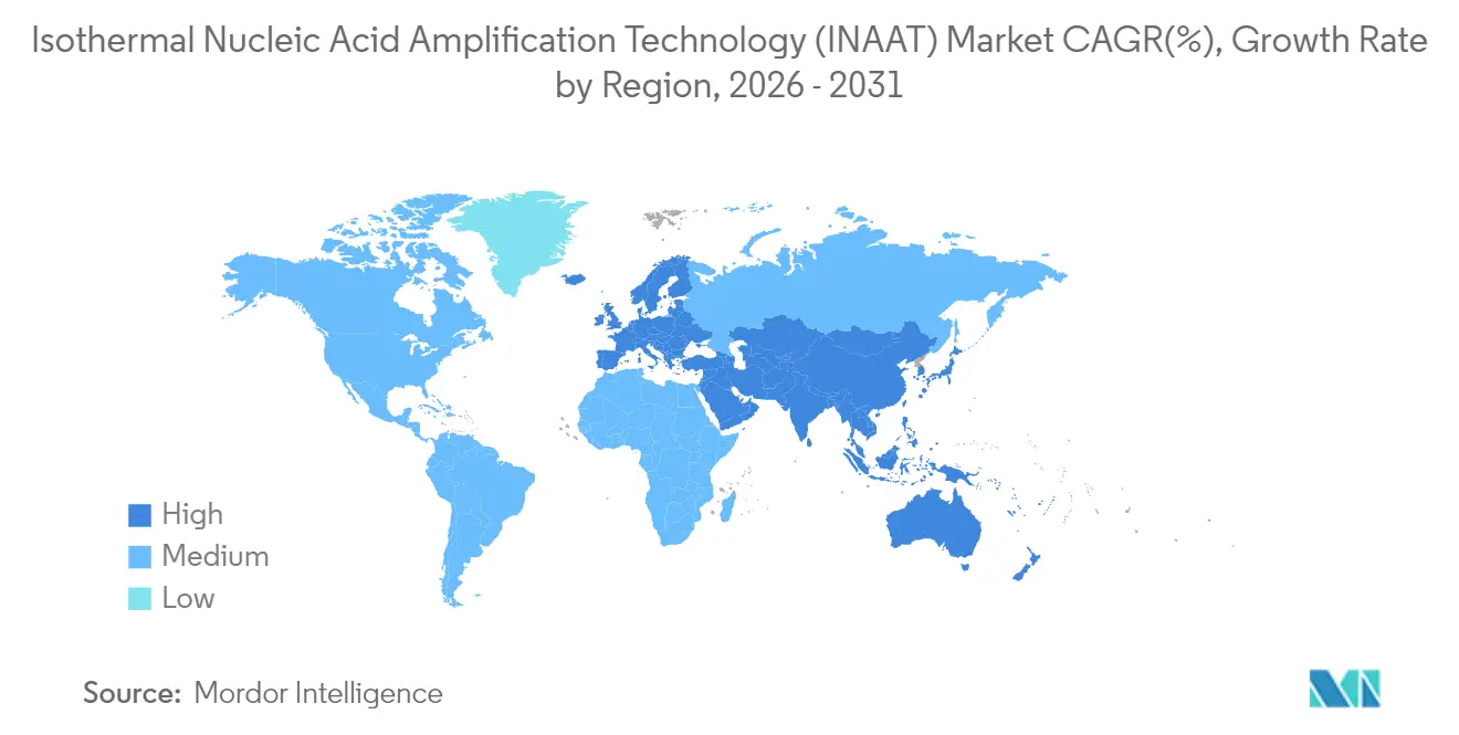 Growth Rate by Region
