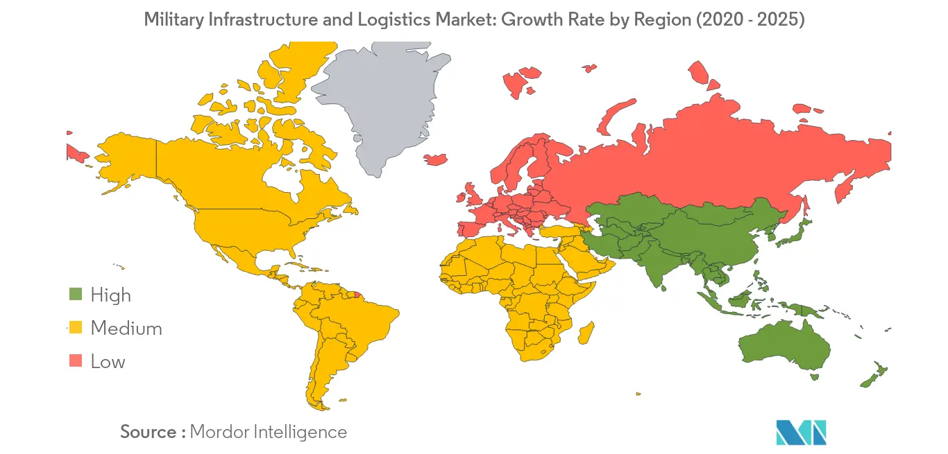 Military Infrastructure and Logistics Market_geography