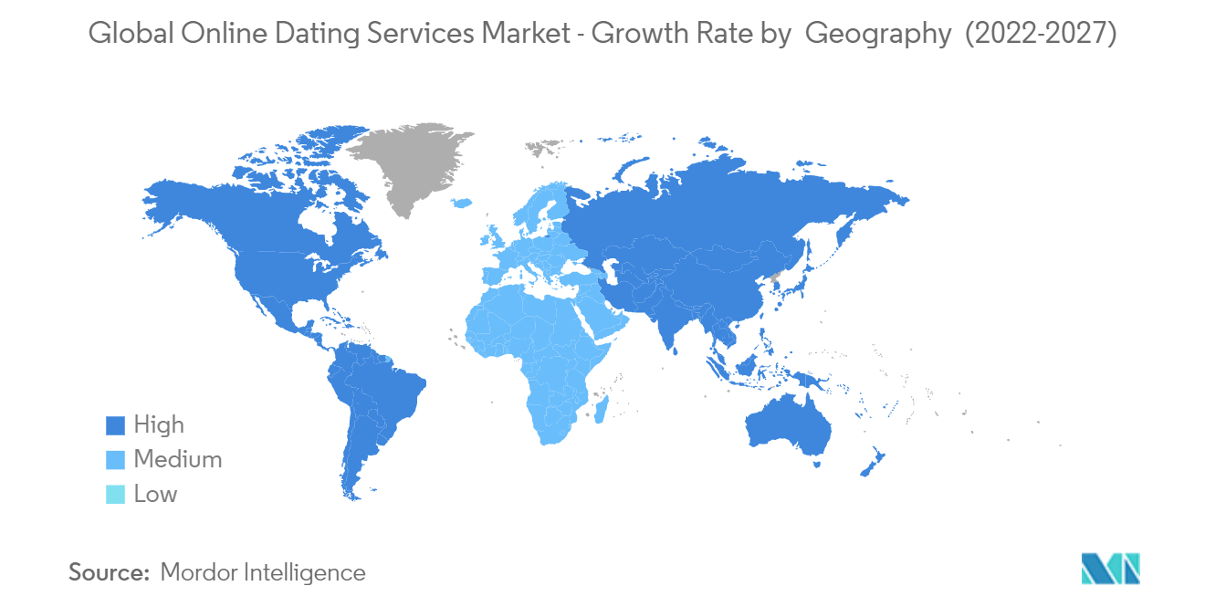 Online Dating Services Market Growth rate