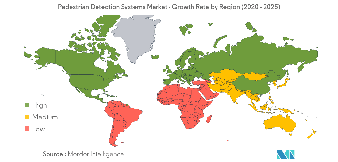 Pedestrian Detection Systems Market_Geography