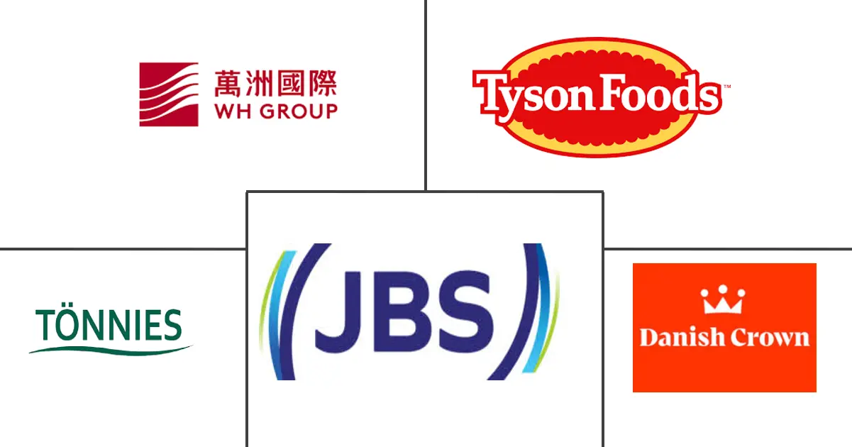  Pork Meat Market Major Players