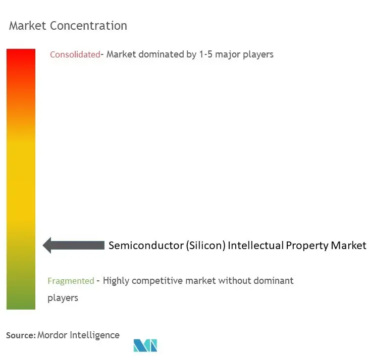 Semiconductor (Silicon) Intellectual Property Market Concentration