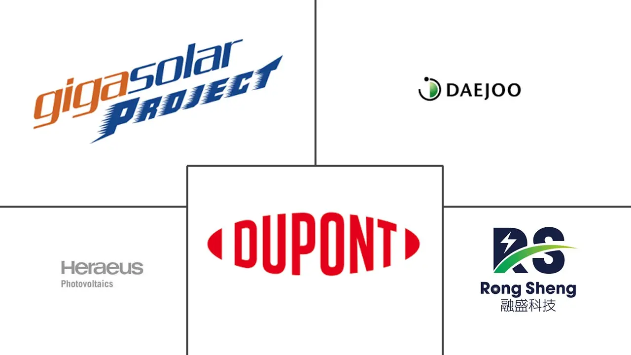 Major players in Solar Cell Paste industry