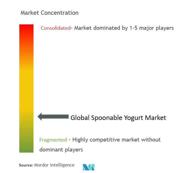 Spoonable Yogurt Market Concentration