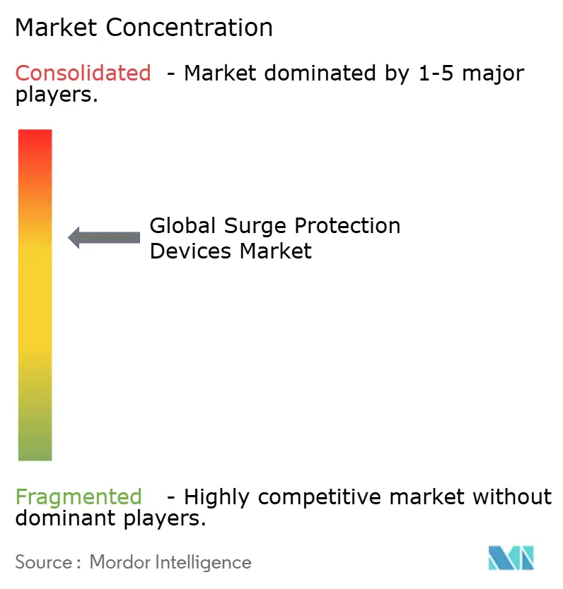 Surge Protection Devices Market Concentration Surge Protection Devices Market Concentration