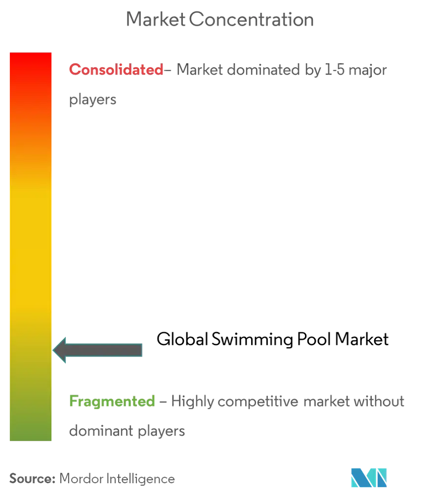 Swimming Pool Market Concentration