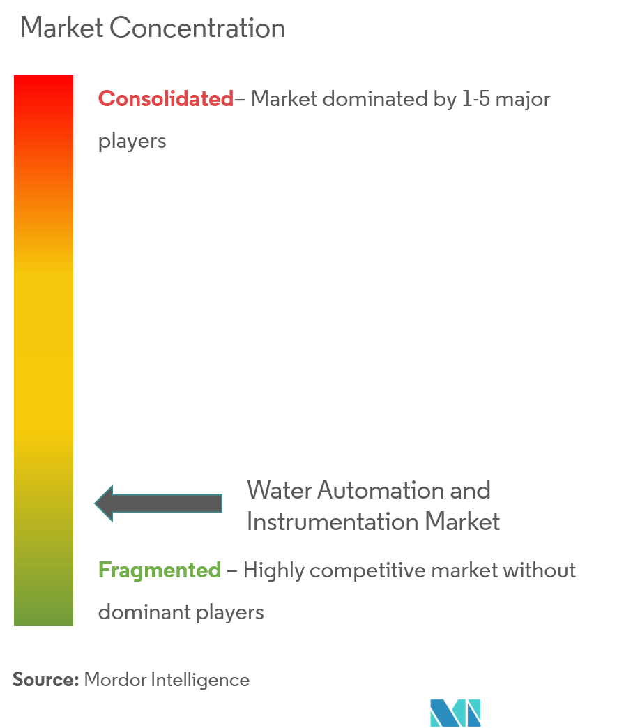 Water Automation and Instrumentation Market Concentration