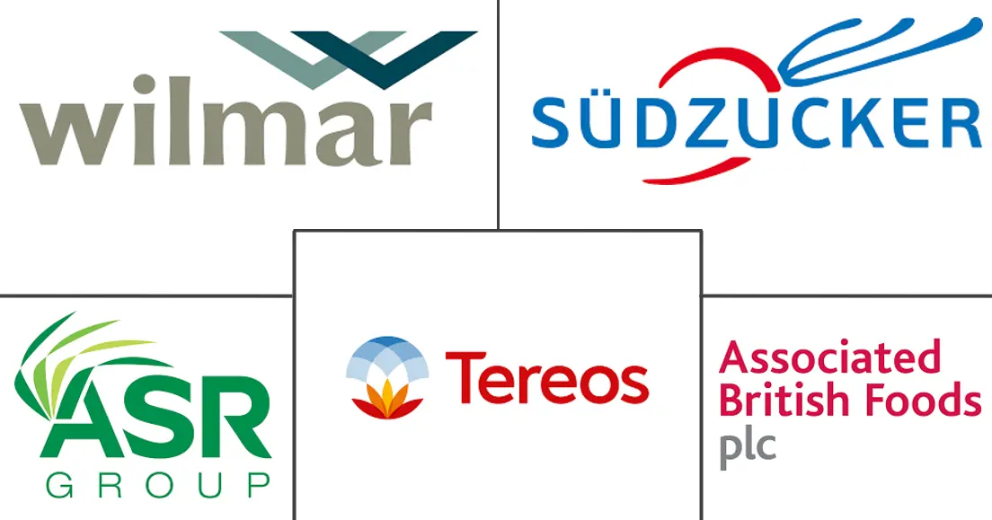 Principales actores en Mercado de Azúcar Blanca industria