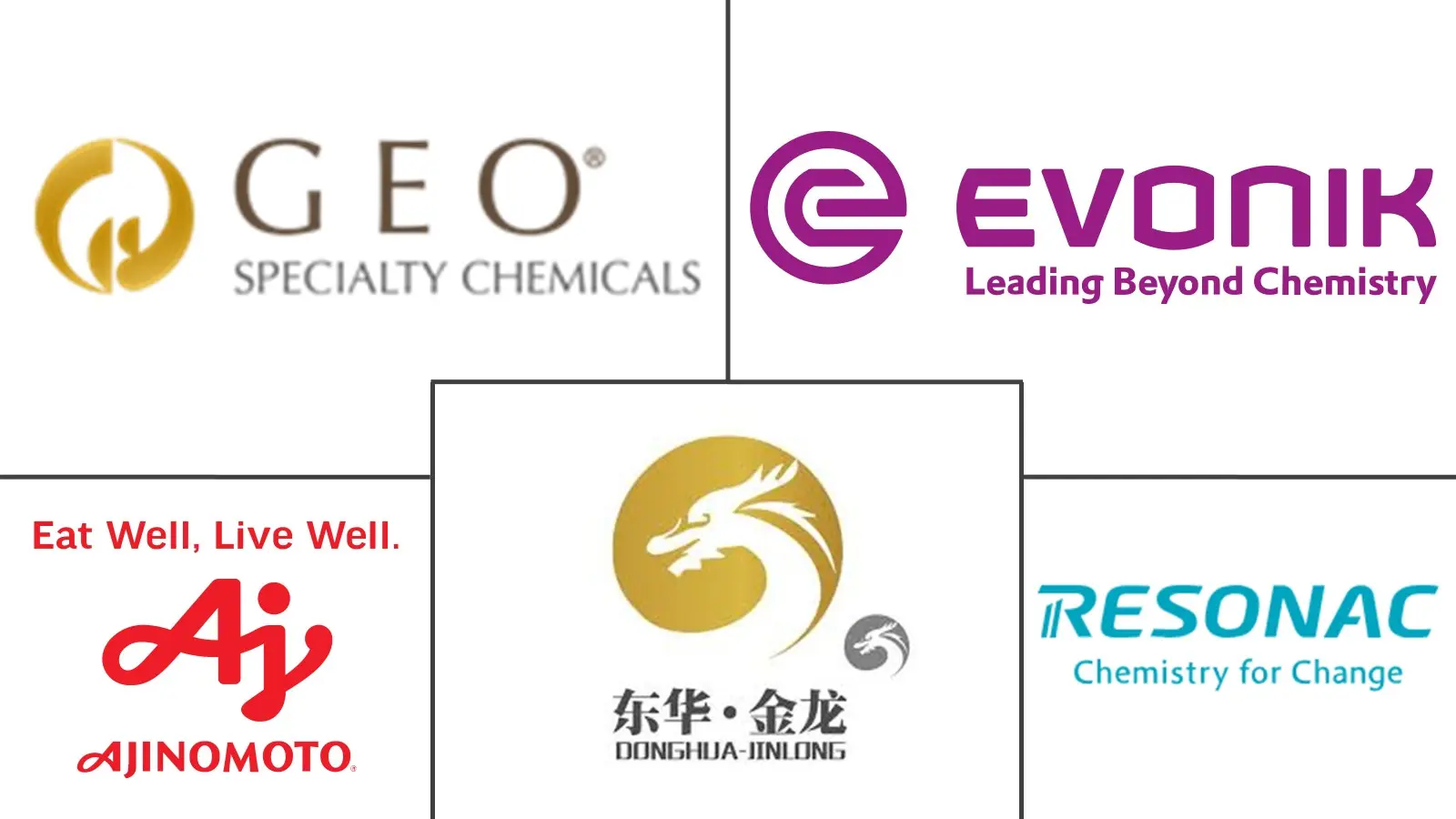 Major players in Glycine industry