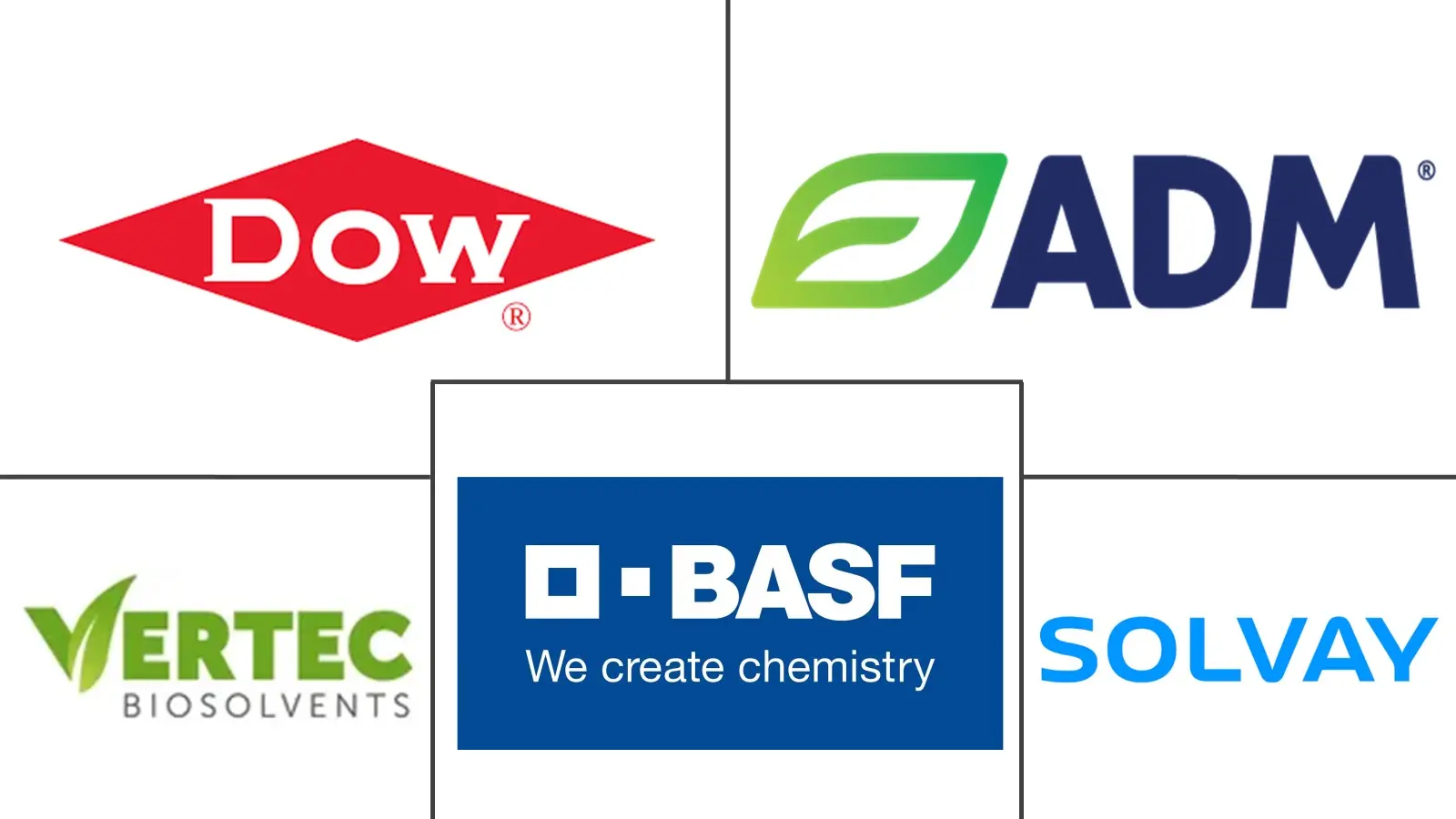 Green and Bio-based Solvents Market Major Players