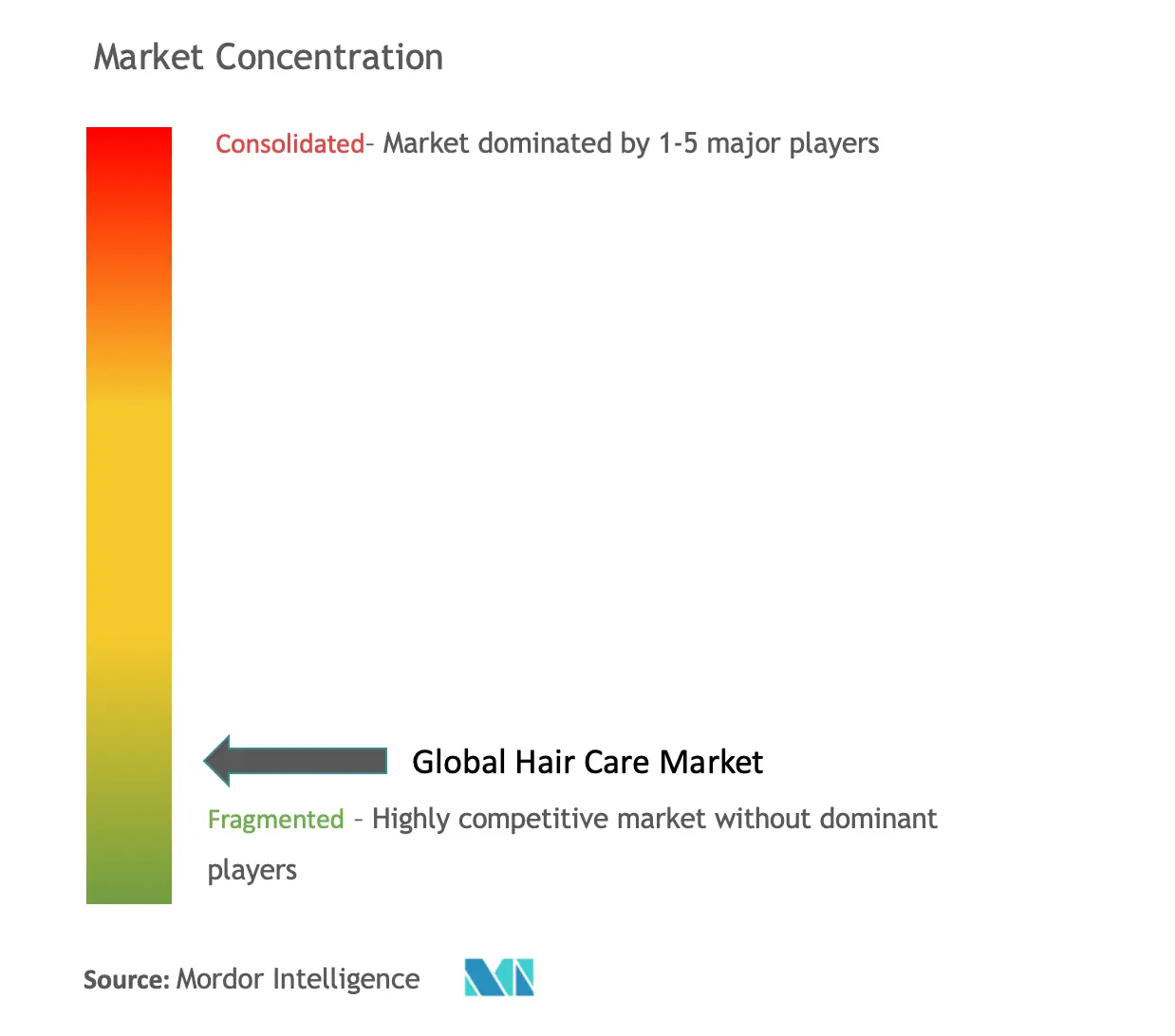 Hair Care Products Market Concentration