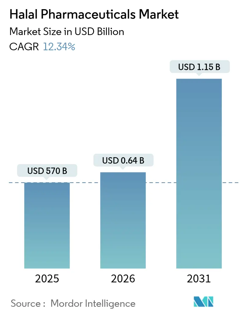 Halal Pharmaceuticals Market Summary