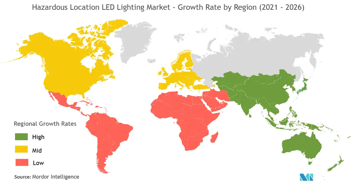 危険場所LED照明市場の成長