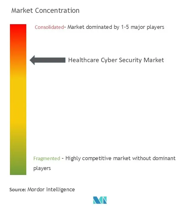 Healthcare Cyber Security Market Concentration