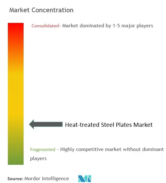 Heat-treated Steel Plates Market Concentration