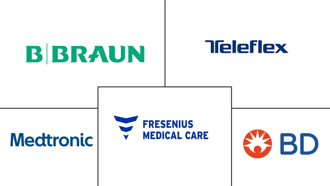 Major players in Hemodialysis Catheters industry