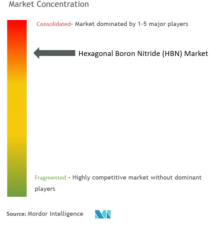 Hexagonal Boron Nitride (HBN) Market Concentration