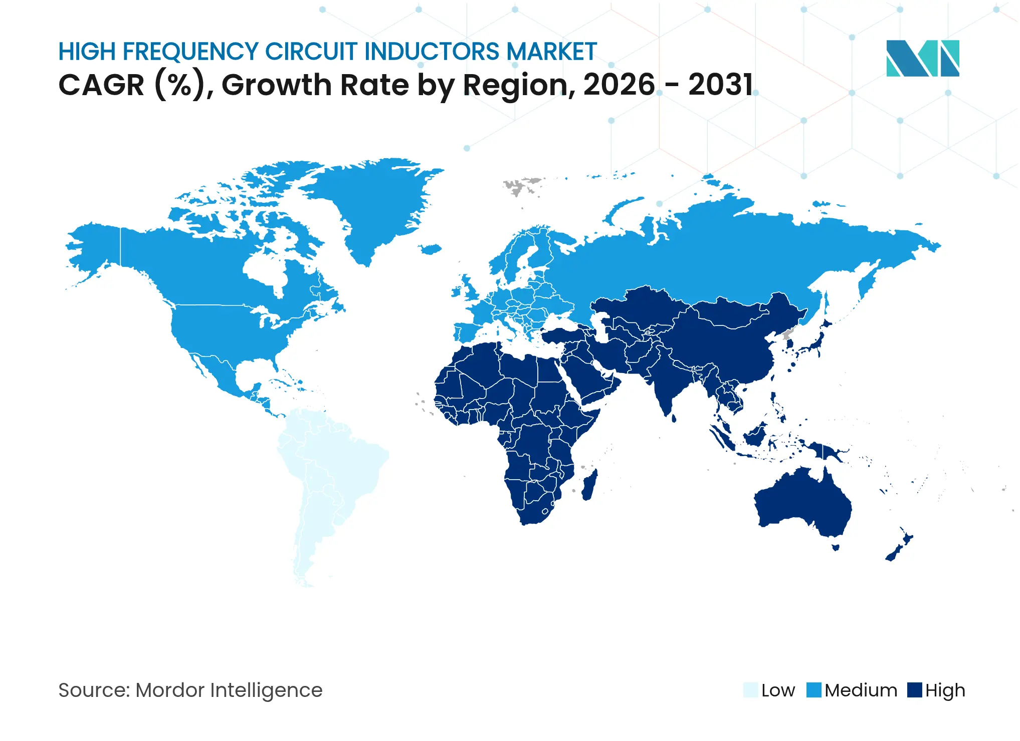 High Frequency Circuit Inductors Market CAGR (%), Growth Rate by Region