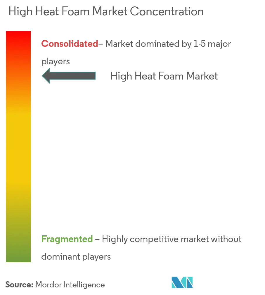 High Heat Foam Market - Market Concentration.png