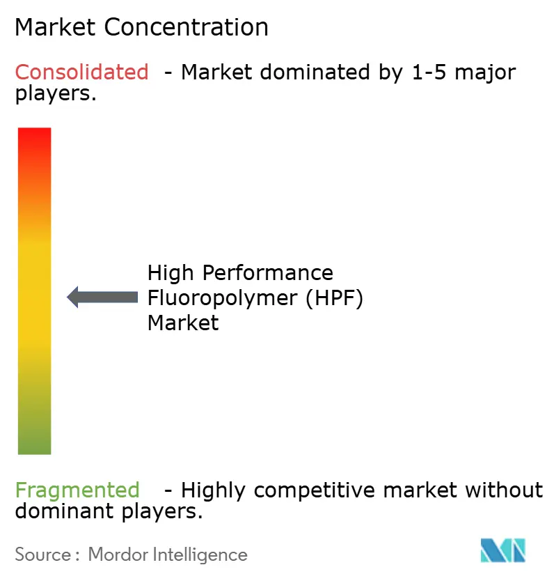 High Performance Fluoropolymer (HPF) Market Concentration