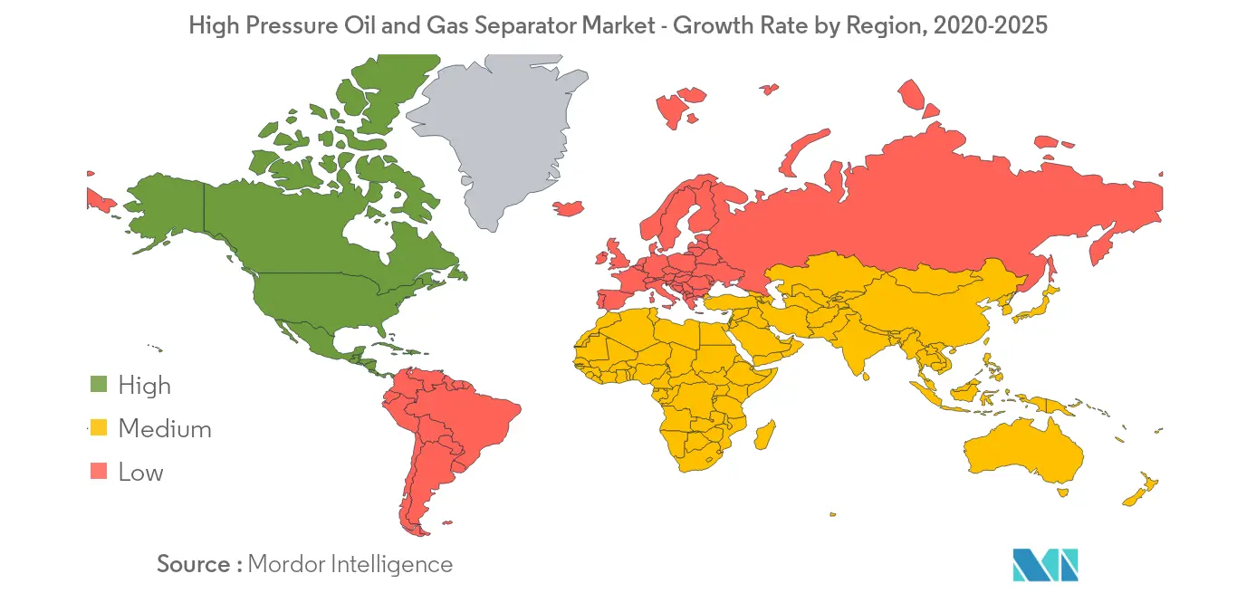 High Pressure Oil and Gas Separator Market Growth by Region