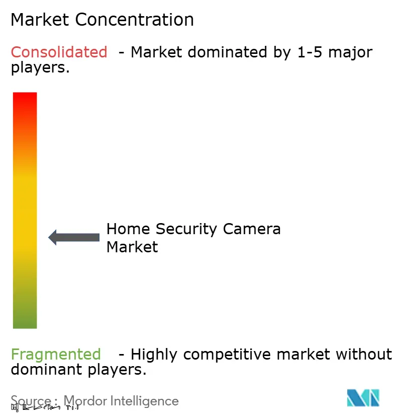 Home Security Camera Market Concentration