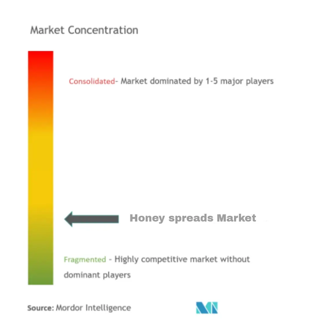 Honey Spreads Market Concentration