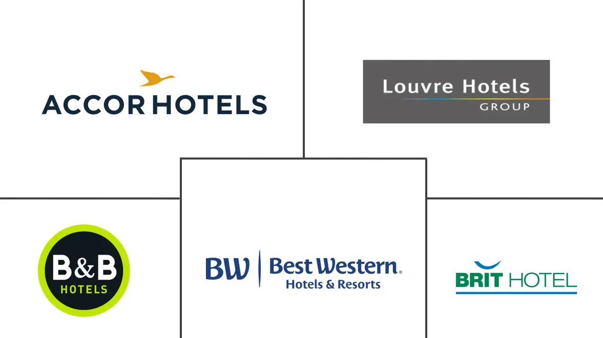 Principales actores del mercado hotelero de Francia