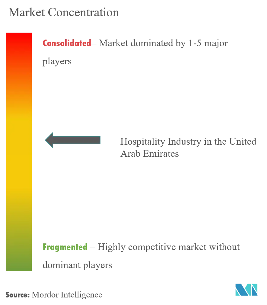 Hospitality Industry in UAE Concentration