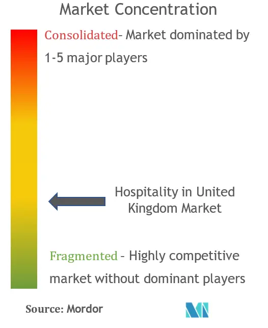 United Kingdom Hospitality Market Concentration