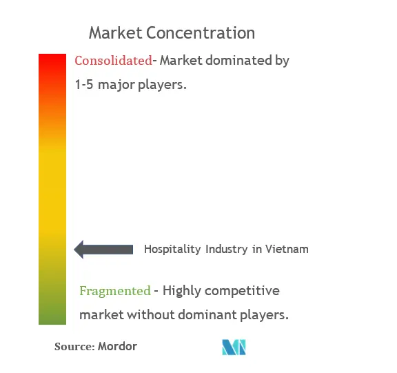 Vietnam Hospitality Market Concentration