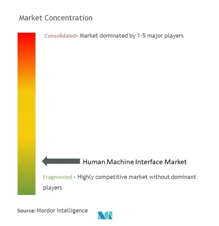 Human Machine Interface Market Concentration