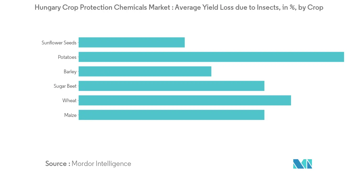 Croissance du marché des produits chimiques de protection des cultures en Hongrie