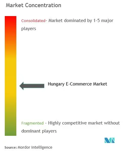 Konzentration des ungarischen E-Commerce-Marktes