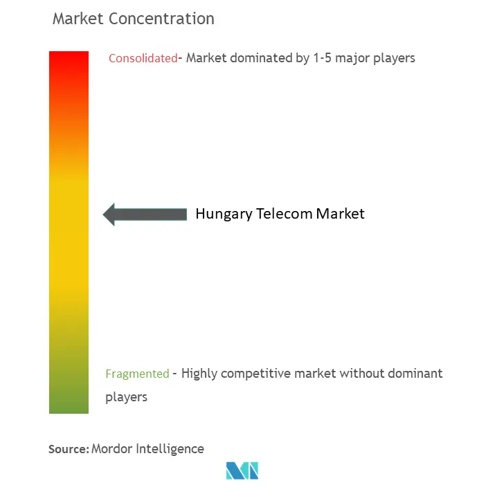 Hungary Telecom Market Concentration