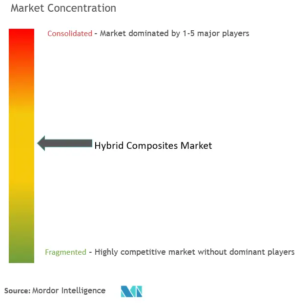 Hybrid Composites Market Concentration