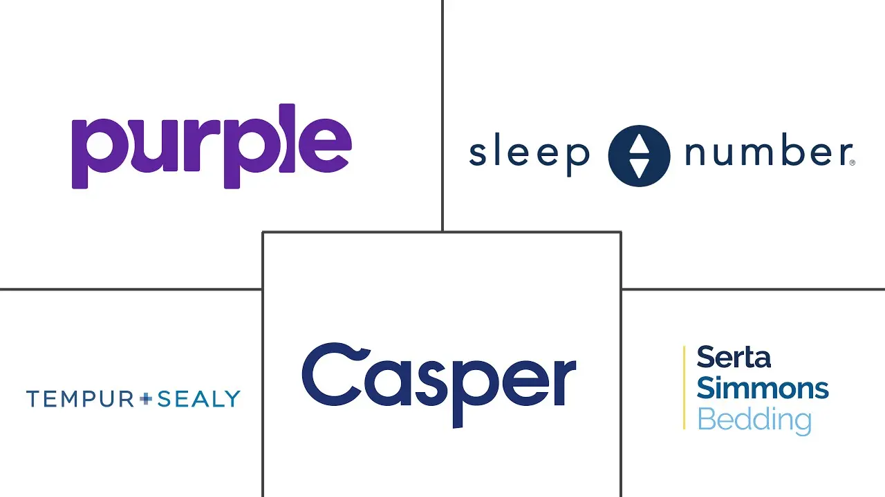 Major players in Hybrid Mattress industry