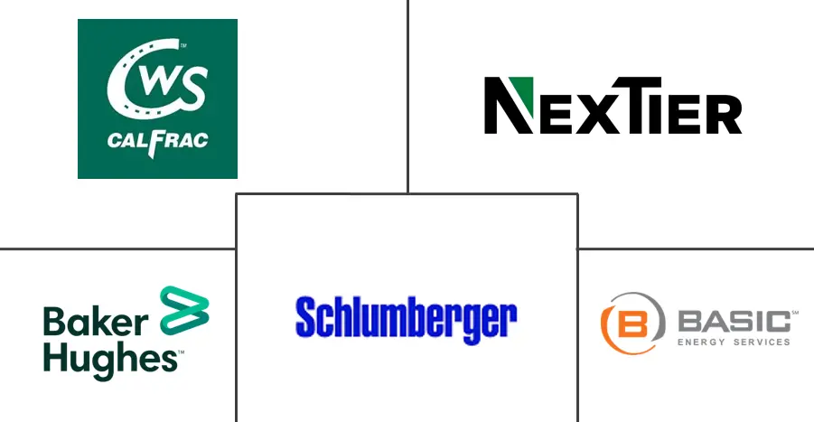  Hydraulic Fracturing-Markt Major Players