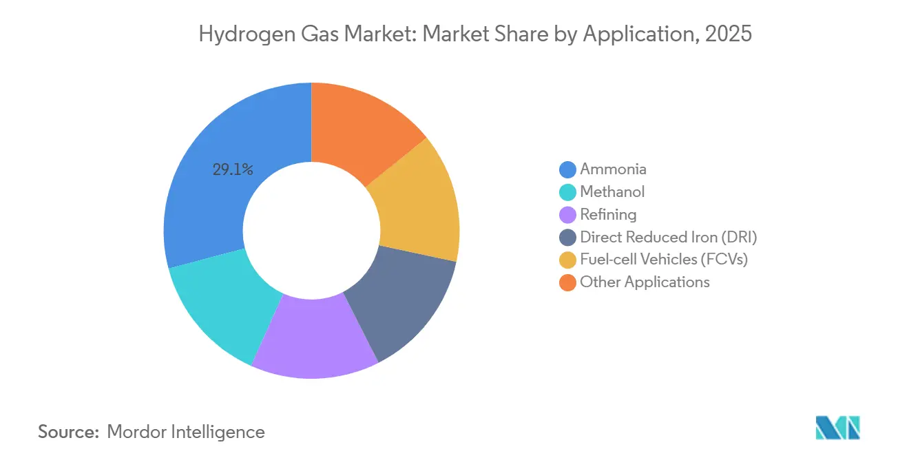 Hydrogen Gas Market: Market Share by Application