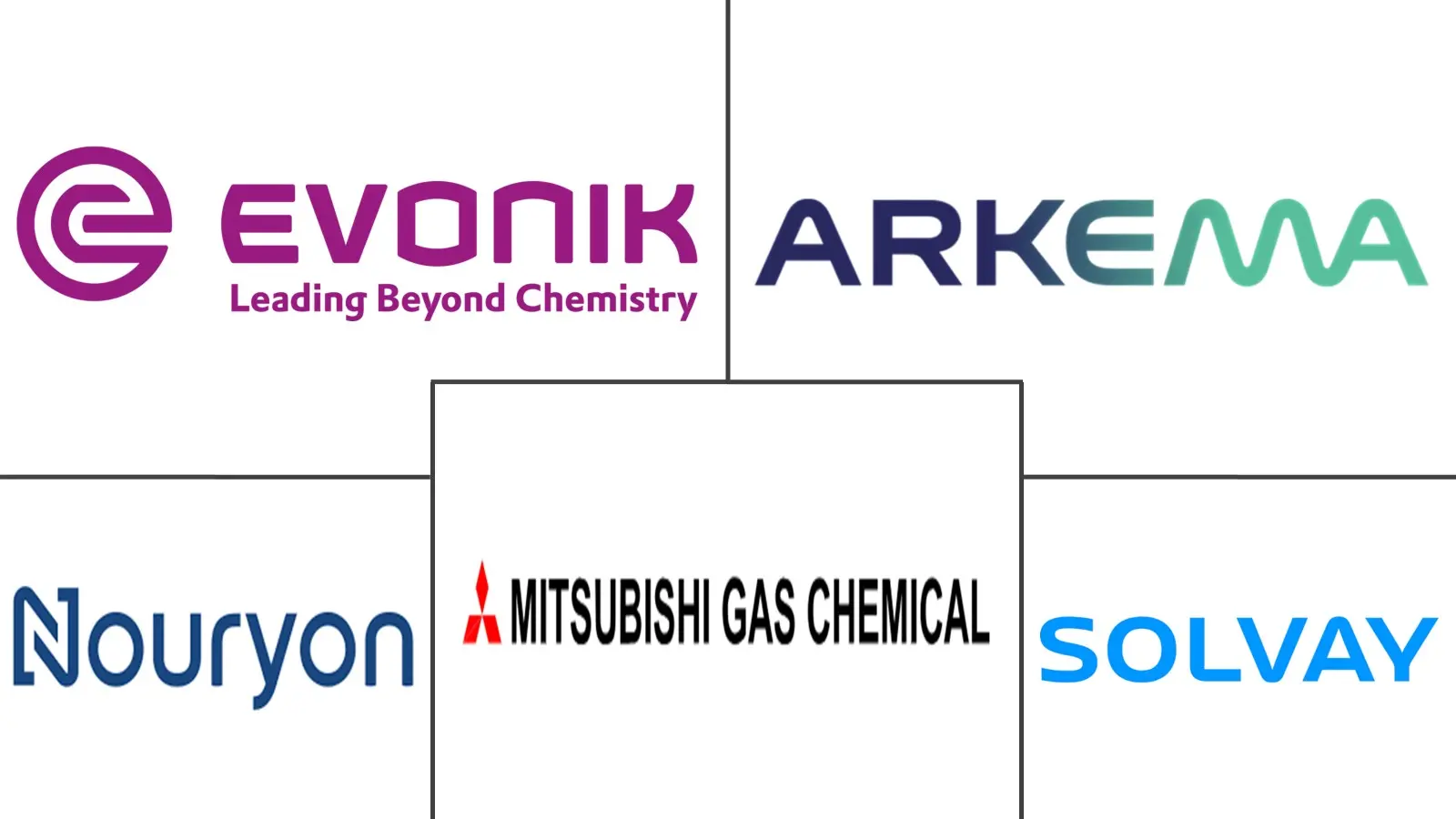 Major players in Hydrogen Peroxide industry