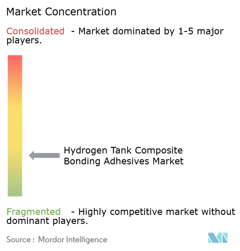 Hydrogen Tank Composite Bonding Adhesives Market Concentration