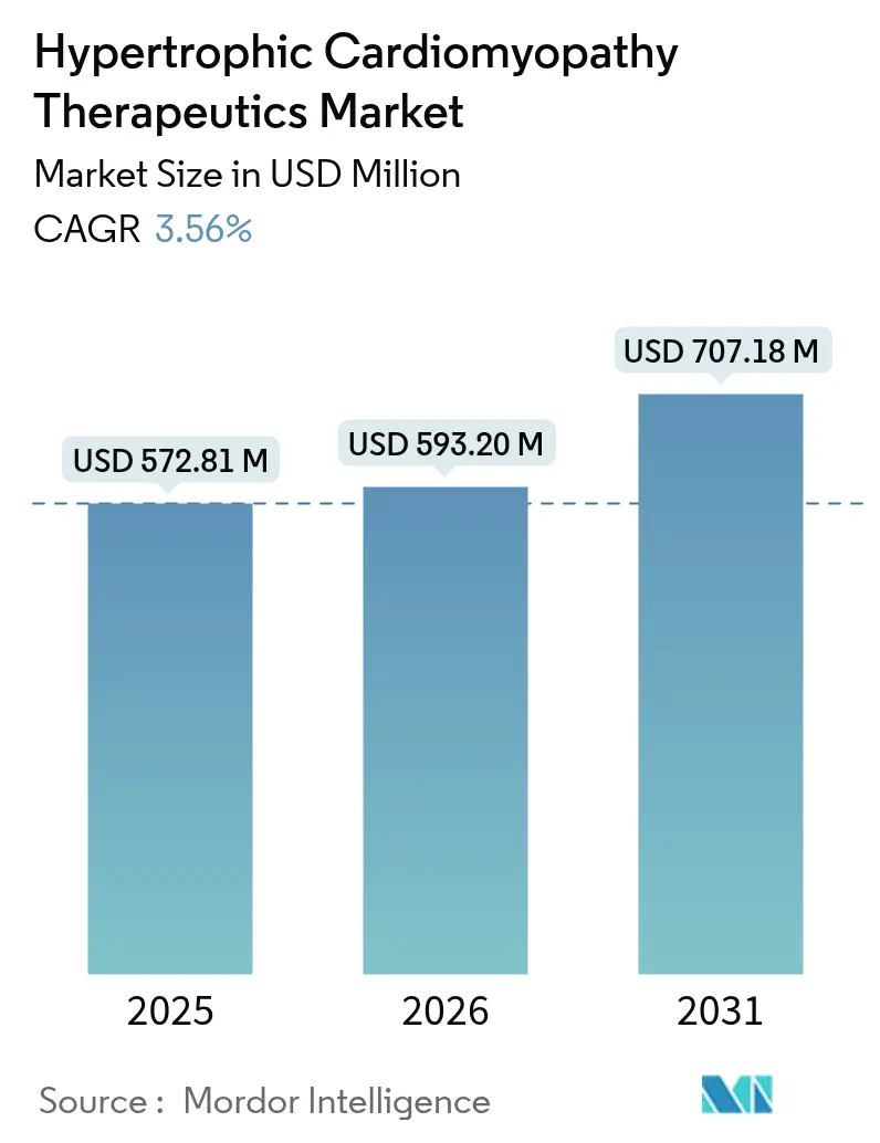 Hypertrophic Cardiomyopathy Therapeutics Market (2025 - 2030)